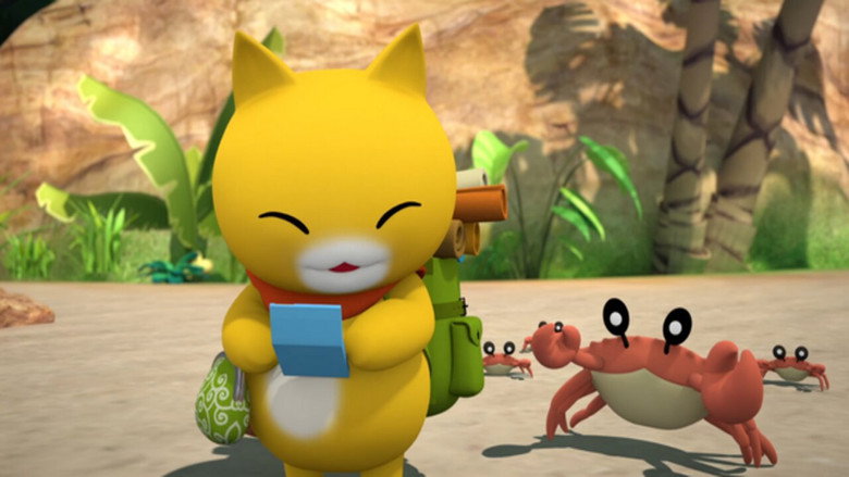 Nyanko on the Star Island backdrop 3