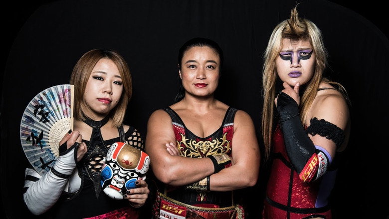 Sendai Girls' Pro-Wrestling backdrop 3
