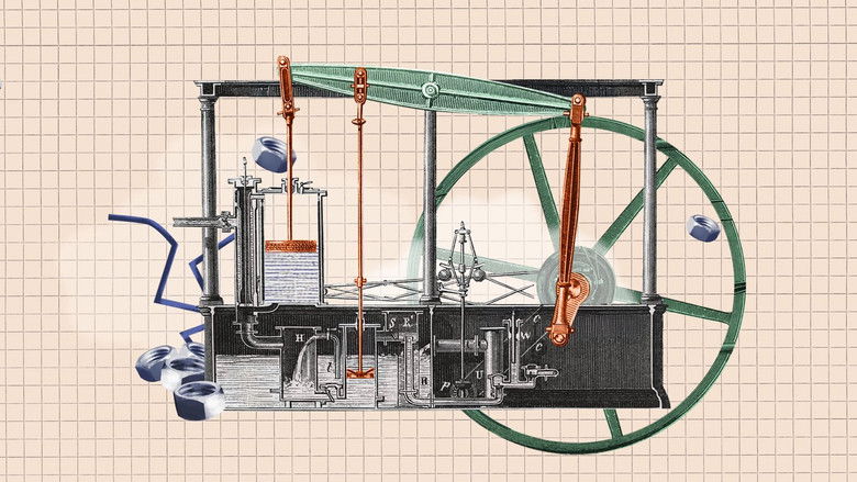 ...The Steam Engine Started the Industrial Revolution?