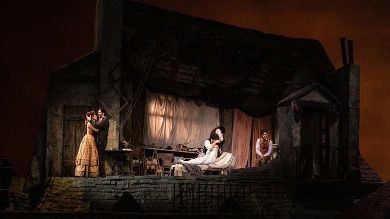 The Metropolitan Opera: La Bohème backdrop 3