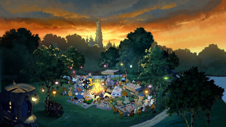 Bamse and the Thief City backdrop 5