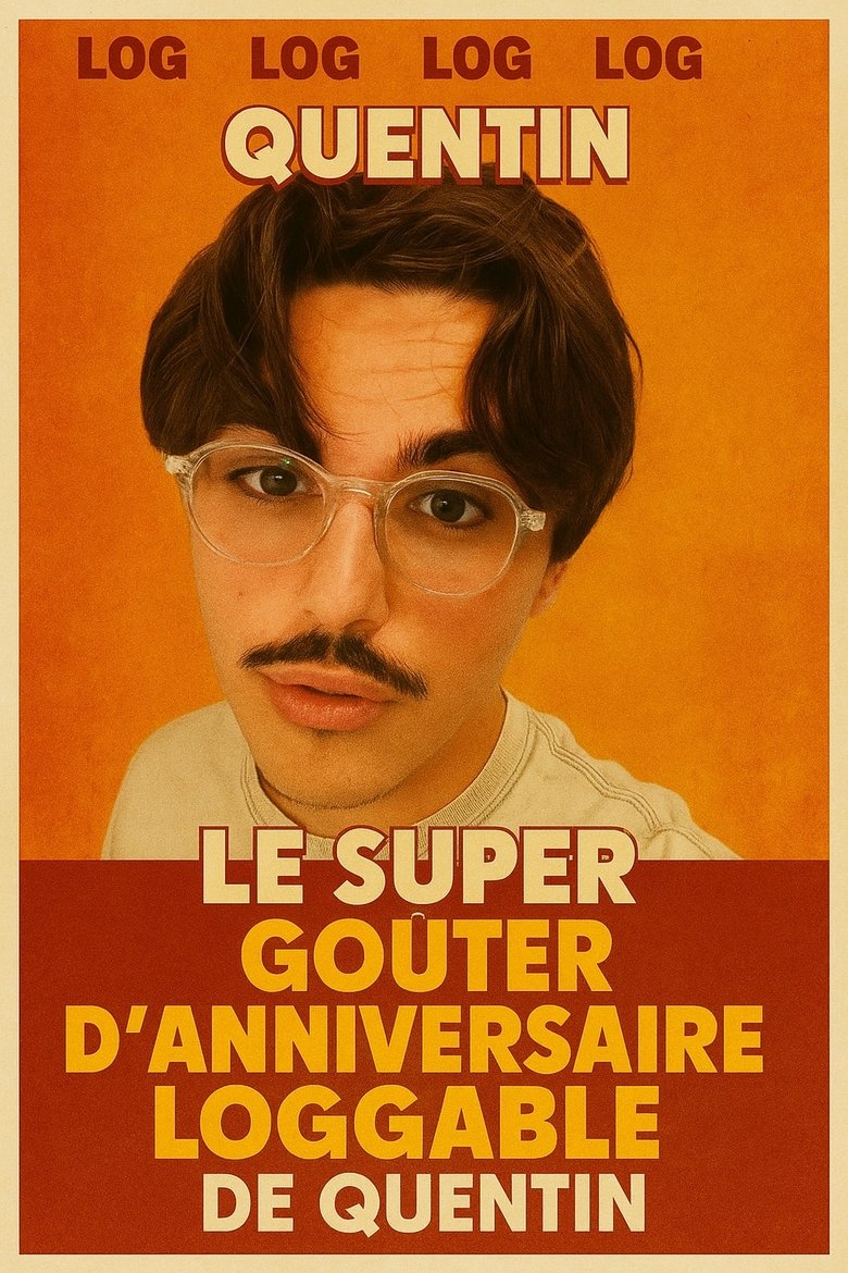 Le super goûter d'anniversaire loggable de Quentin