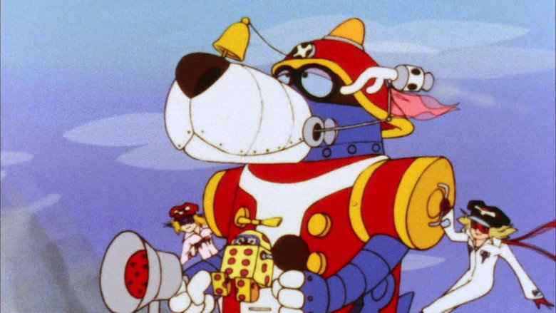 Time Bokan Series: Yatterman backdrop 2
