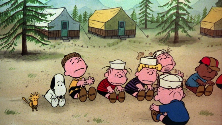 Race for Your Life, Charlie Brown backdrop 3