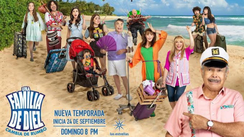 Una familia de diez backdrop 6