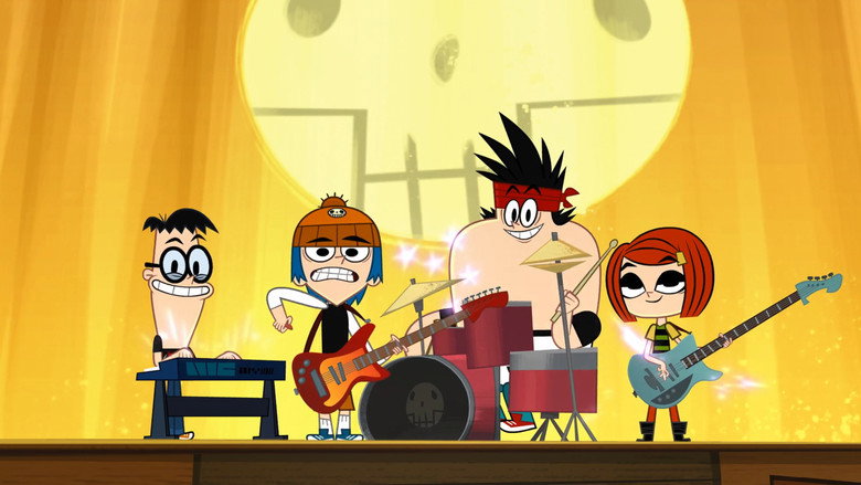 Grojband backdrop 3