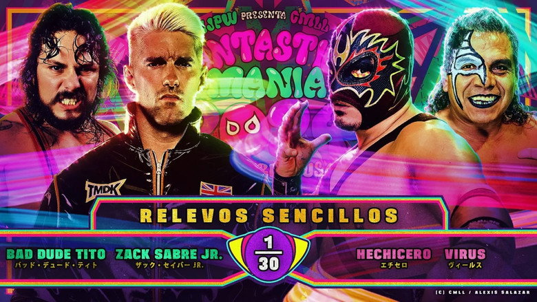 NJPW Presents CMLL Fantastica Mania 2024 - Lucha Libre USA backdrop 8