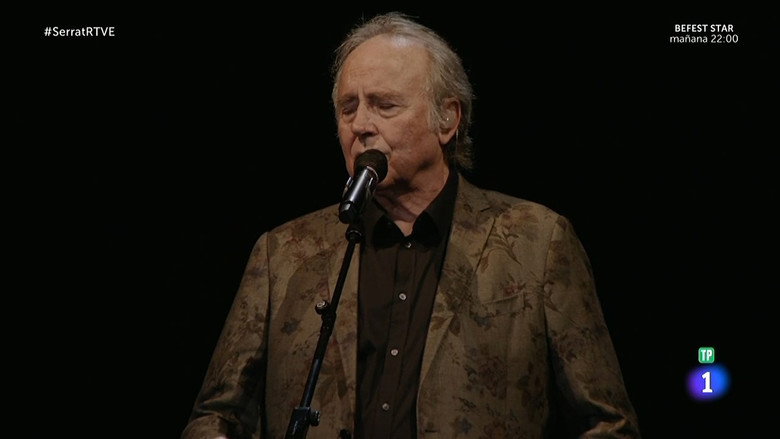 Joan Manuel Serrat - El Vicio de Cantar: 1965-2022 - Madrid, 14-12-2022 en el WiZink Center backdrop 2