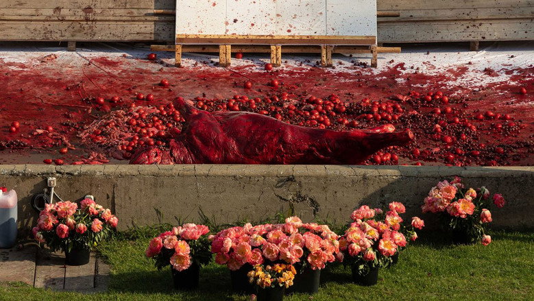 The Action Art of Hermann Nitsch from Past to Present backdrop 2