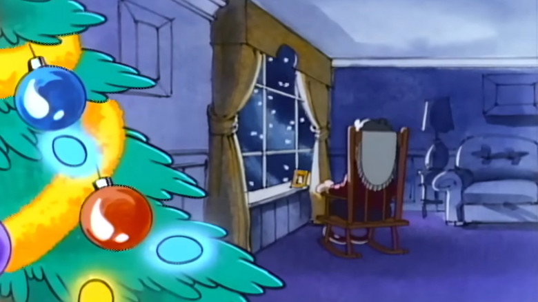 A Garfield Christmas backdrop 7