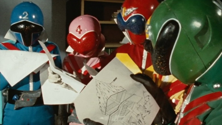 Himitsu Sentai Gorenger: The Volcano's Last Big Eruption backdrop 8