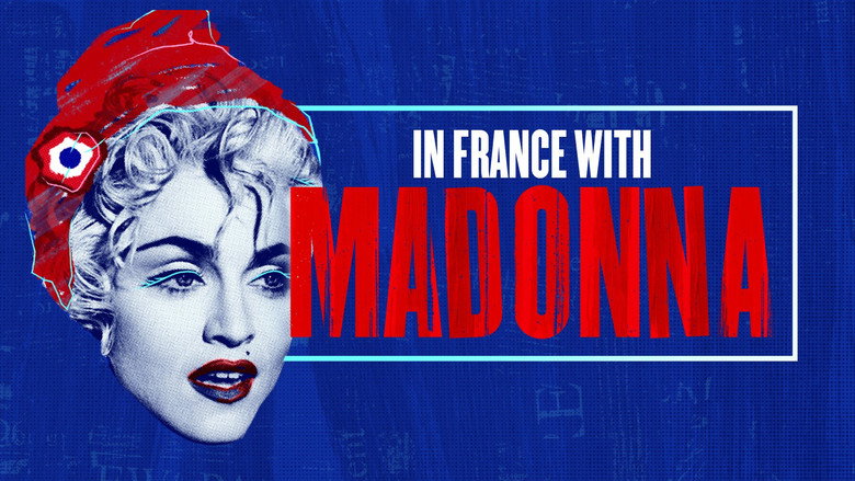 In France with Madonna backdrop 2