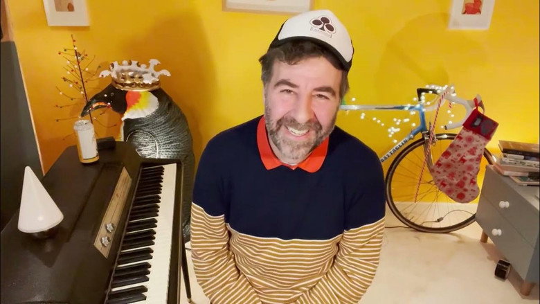 David O'Doherty Filmed Himself In His Basement At Christmas During a Pandemic backdrop 1