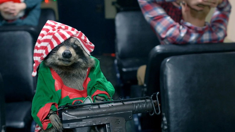 Killer Raccoons 2: Dark Christmas in the Dark backdrop 4