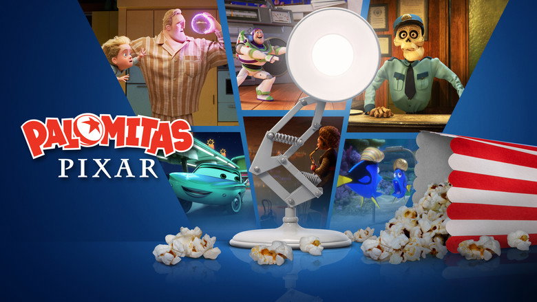 Pixar Popcorn backdrop 8