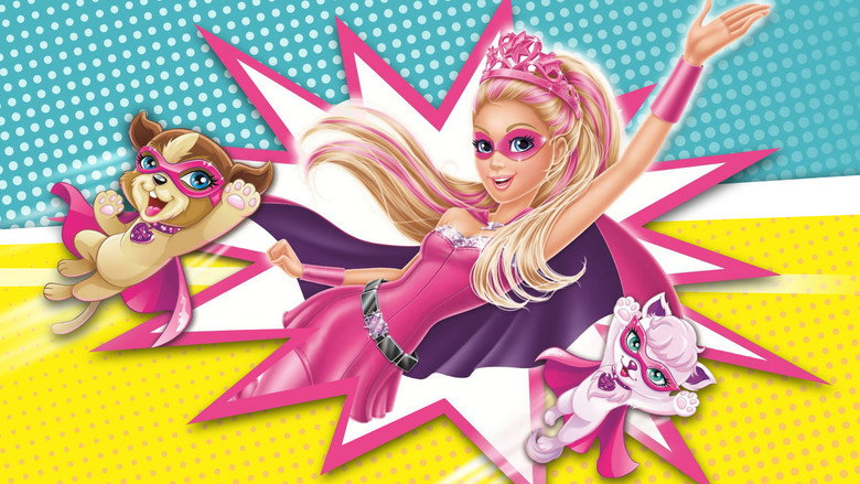 Barbie in Princess Power backdrop 2
