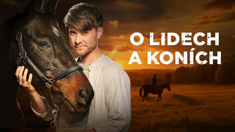 O lidech a koních backdrop 2