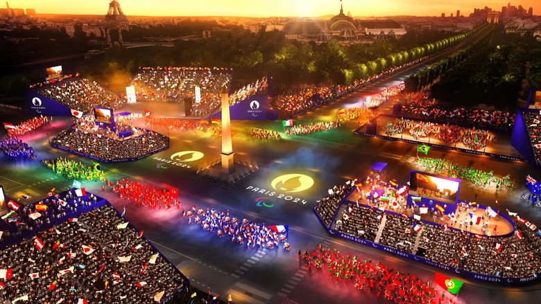 Paris 2024 Paralympic Opening Ceremony backdrop 2