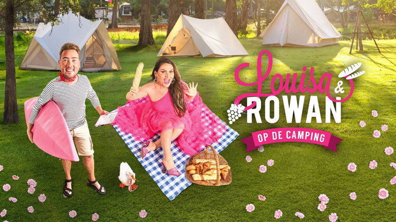 Louisa & Rowan: op de camping backdrop 4
