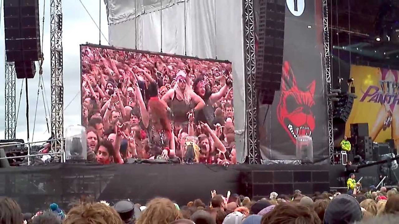 Steel Panther - Download Festival 2012 backdrop 1