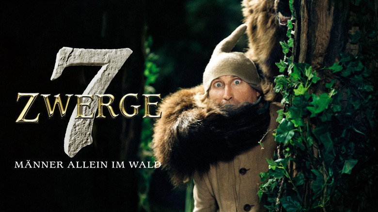 7 Zwerge - Männer allein im Wald backdrop 3