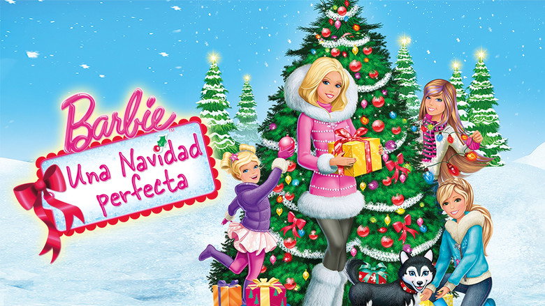 Barbie: A Perfect Christmas backdrop 7