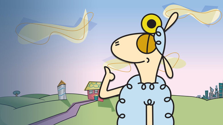 Sheep in the Big City backdrop 3