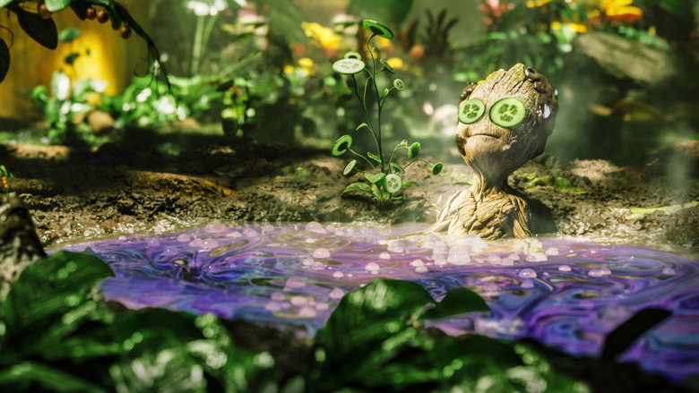 Groot Takes a Bath backdrop 5