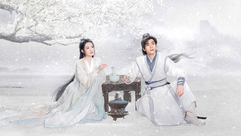 Snowy Night Timeless Love backdrop 3