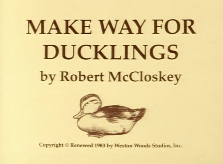Make Way for Duckling