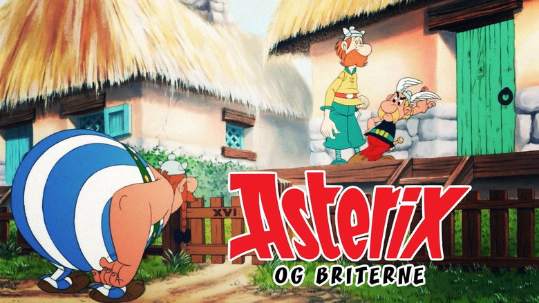 Asterix in Britain backdrop 8
