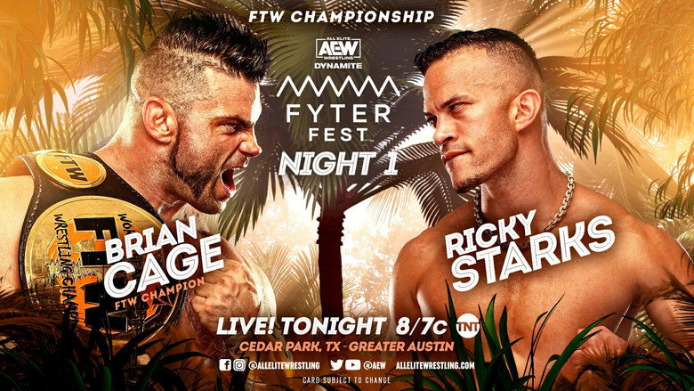 AEW Fyter Fest backdrop 2