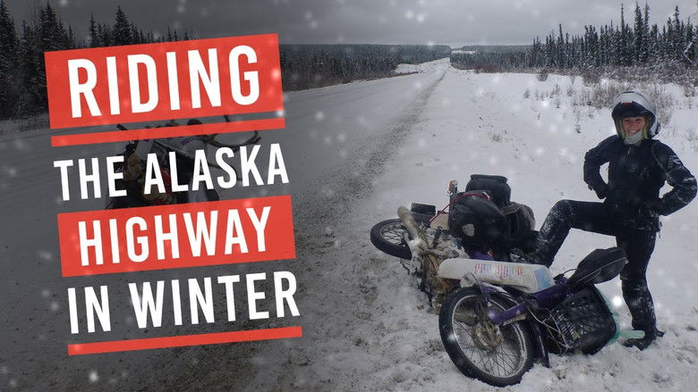 The Alaska Highway on Motorbikes in Winter