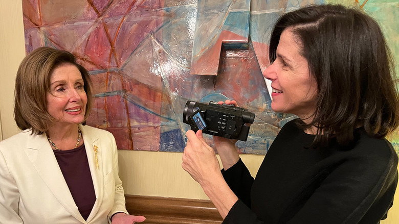 Pelosi in the House backdrop 4