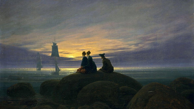 Caspar David Friedrich - Die Entdeckung der Unendlichkeit backdrop 3
