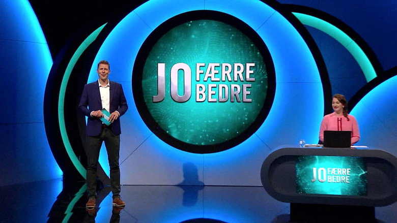 Jo færre jo bedre backdrop 3