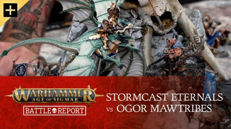 Stormcast Eternals versus Ogor Mawtribes