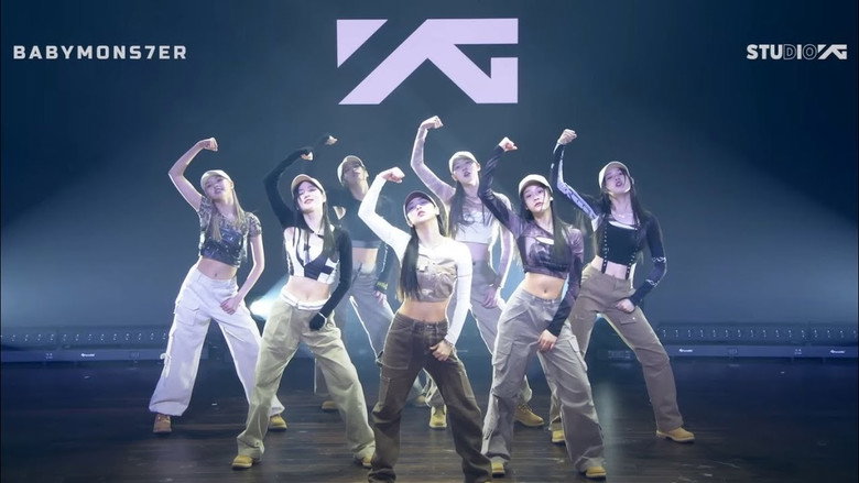 BABYMONSTER - 'Last Evaluation' backdrop 6