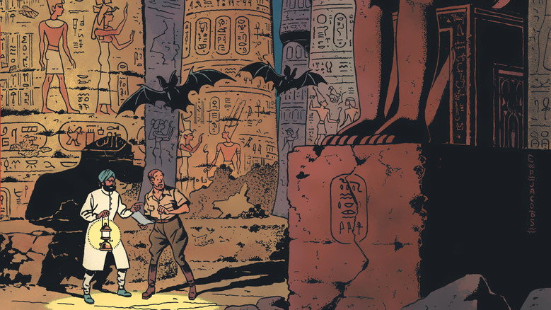 Blake and Mortimer backdrop 2