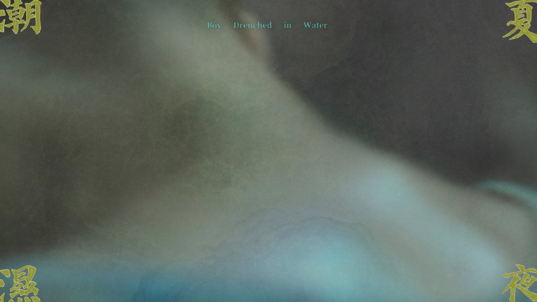 Boy Drenched in Water backdrop 2