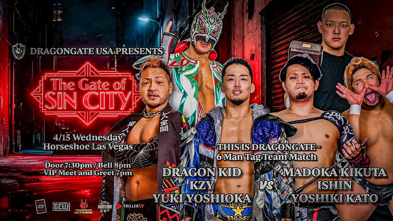 Dragongate USA: The Gate Of Sin City backdrop 2