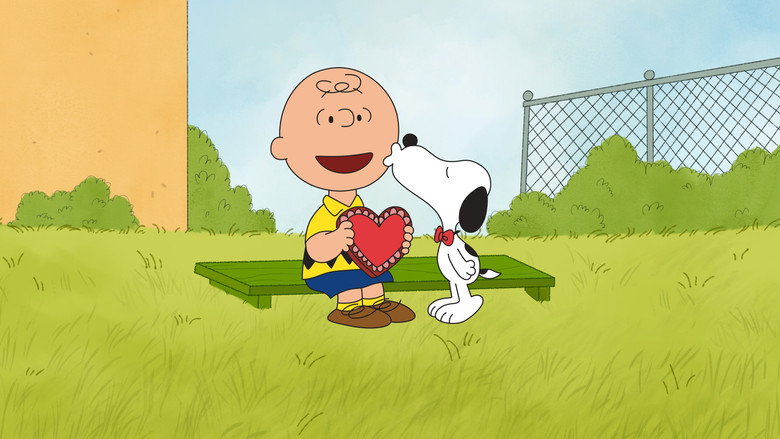 A Charlie Brown Valentine backdrop 4
