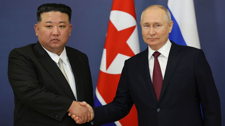 Putin and Kim Jong-un: The provocative handshake