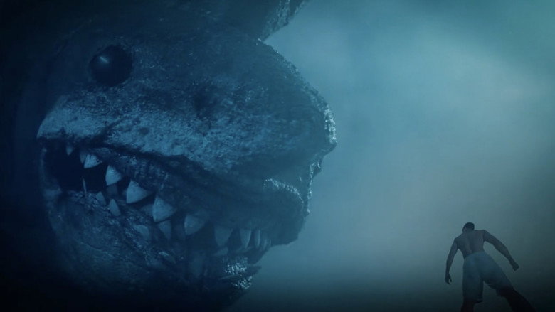 Hot Spring Shark Attack backdrop 3