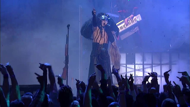 Marilyn Manson - Guns, God and Government World Tour backdrop 6