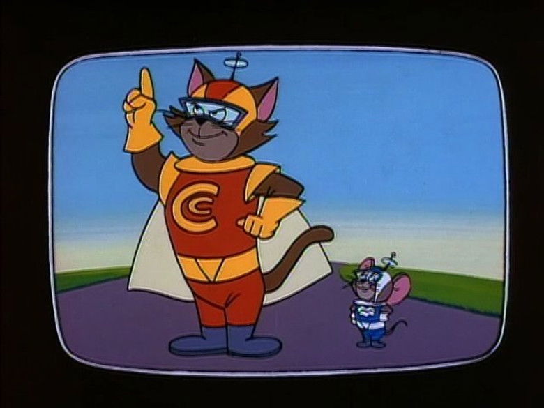 Cosmic Cat And Meteor Mouse