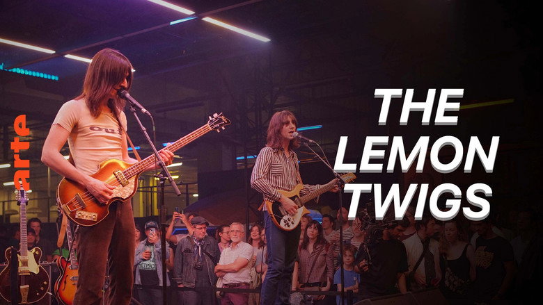 The Lemon Twigs Ground Control Paris backdrop 2