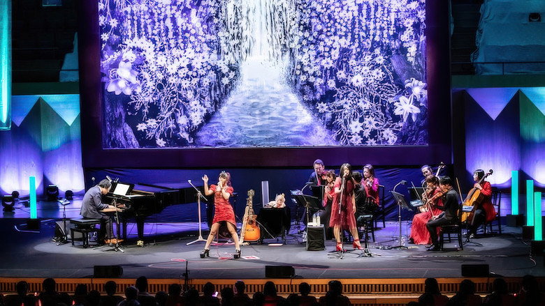 大森靖子 クリスマス プレミアムコンサート "真っ赤に染まったクリスマス" at 横浜みなとみらいホール backdrop 1