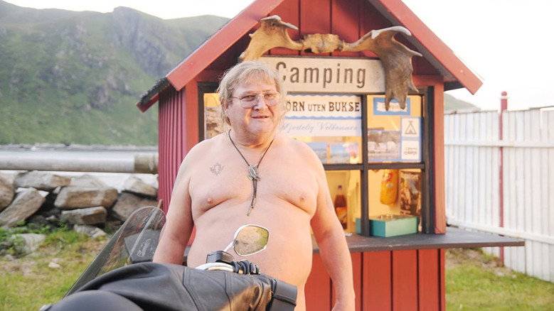 A man, a fjord! backdrop 2