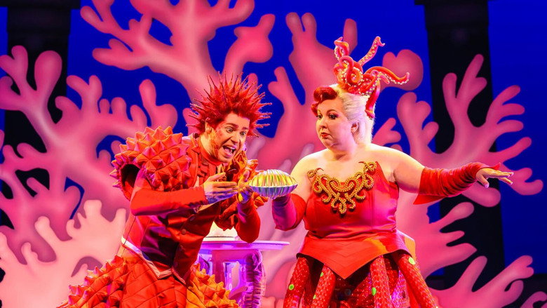 The Little Mermaid The Musical backdrop 2